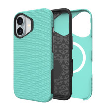 Perfectionists Triangle Mag Case Apple iPhone 15 green