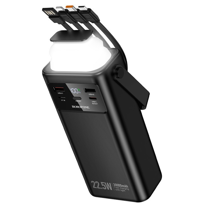 External battery Power Bank Borofone BJ65 22.5W 30000mAh black