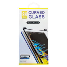 LCD apsauginis stikliukas 9D Curved Full Glue skirtas Xiaomi Redmi Note 14 Pro 5G / Poco X7 juodas