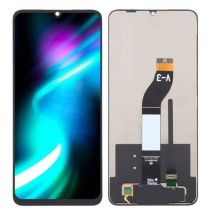 Ekranas Xiaomi Redmi 14C / Redmi A4 / Poco C75 su lietimui jautriu stikliuku juodas ORG