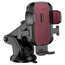 Automobilinis telefono laikiklis Hoco H65 (dashboard) juodas