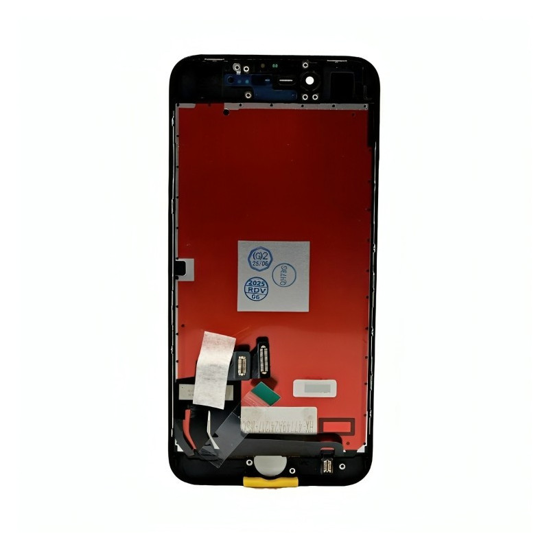 Ekranas Apple iPhone 8 / SE 2020 / SE 2022 su lietimui jautriu stikliuku juodas OEM Premium