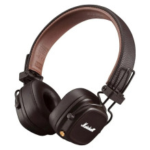Marshall Major IV On-Ear Bluetooth Wireless Headphones Brown