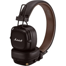 Marshall Major IV On-Ear Bluetooth Wireless Headphones Brown