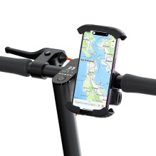 Phone holder for bike Baseus QuickGo Series Bike Phone Mount Cluster black C40561500113-00