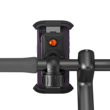 Phone holder for bike Baseus QuickGo Series Bike Phone Mount Cluster black C40561500113-00