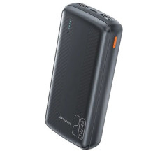 Išorinė baterija Power Bank Awei P19K 5V / 2.4A 20000mAh juoda Išorinė baterija Power Bank Awei P19K 5V / 2.4A 20000mAh juoda