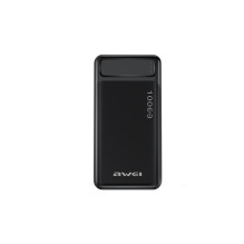 External battery Power Bank Awei P5K 5V / 2.1A 10000mAh black