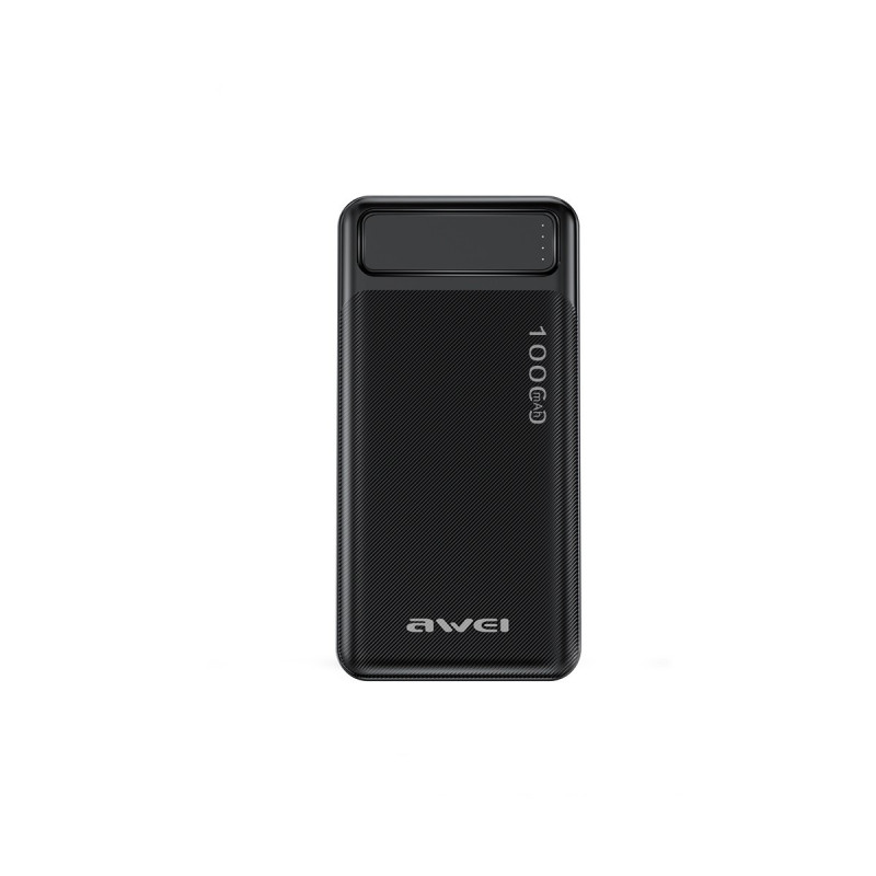 External battery Power Bank Awei P5K 5V / 2.1A 10000mAh black