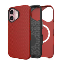 Dėklas Perfectionists Triangle Mag Case Apple iPhone 13 / 14 raudonas