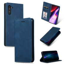 Dėklas Business Style Samsung A175 A17 4G / A176 A17 5G tamsiai mėlynas