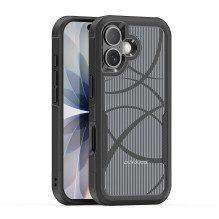 Dėklas Dux Ducis Shld Apple iPhone 17 juodas (Rhythm Pattern) Dėklas Dux Ducis Shld Apple iPhone 17 juodas (Rhythm Pattern)