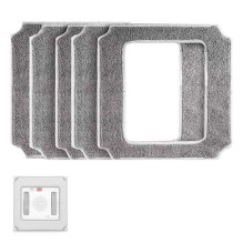 Spare rectangular microfiber cloth for window cleaning robots 5 pcs.