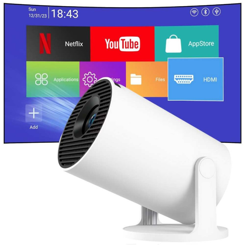 Projector Reach HY300 Pro+ white