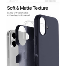 Mercury Pure Magsafe Silicon Case Apple iPhone 17 dark blue