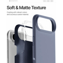 Mercury Pure Magsafe Silicon Case for Apple iPhone Air lavender gray