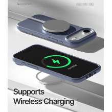 Mercury Pure Magsafe Silicon Case for Apple iPhone Air lavender gray