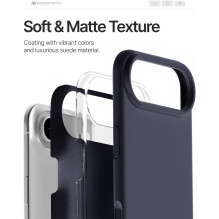 Mercury Pure Magsafe Silicon Case for Apple iPhone Air dark blue