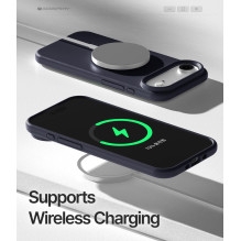 Mercury Pure Magsafe Silicon Case for Apple iPhone Air dark blue