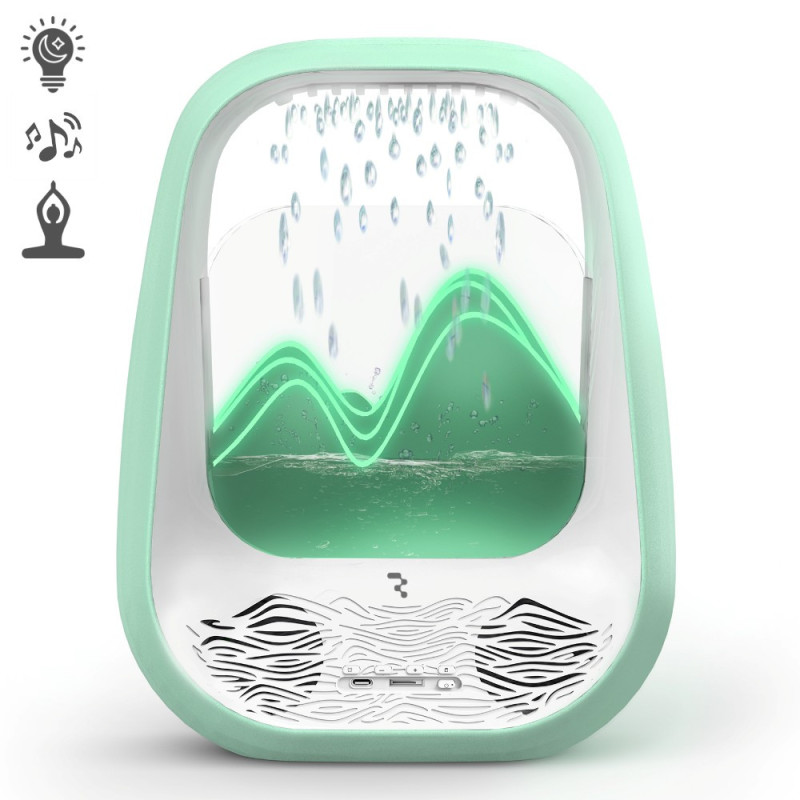 Wireless sleep and relaxation speaker Reach Relaxing Rain green