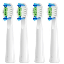 Electric toothbrush heads for Bitvae D2 / E11 (4 pcs.) white