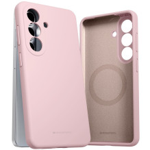 Mercury Pure Magsafe Silicon Case for Samsung A376 A37 5G pink sand