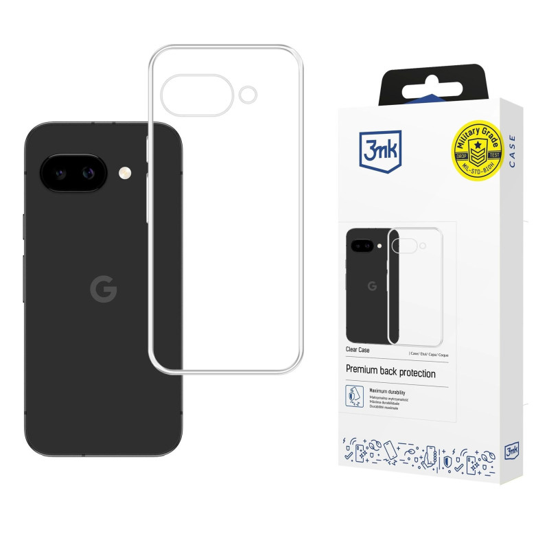 Dėklas 3mk skaidrus dėklas 1,2 mm Google Pixel 10a