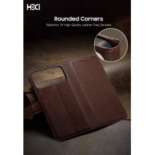 Dėklas HDD Clasp Wallet Case Samsung S901 S22 5G juodas