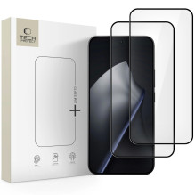 LCD screen protector Tech-Protect Glass Fit+ 2-Pack Xiaomi Redmi 15T / 15T Pro black LCD screen protector Tech-Protect Glass Fit+ 2-Pack Xiaomi Redmi 15T / 15T Pro black