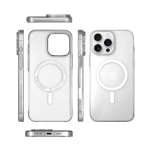 HDD Clear MagSafe Case for Apple iPhone 16 transparent HDD Clear MagSafe Case for Apple iPhone 16 transparent
