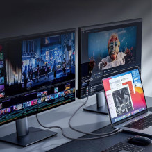 USB cable Wozinsky WPS-UY41S USB-C Thunderbolt 4 240W 1.0m black USB cable Wozinsky WPS-UY41S USB-C Thunderbolt 4 240W 1.0m black