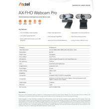 WEB kamera Axtel AX-FHD Webcam WEB kamera Axtel AX-FHD Webcam