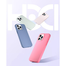 Dėklas HDD Silicone MagSafe Case Samsung S901 S22 5G tamsiai pilkas
