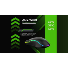 Activejet AMY-W390 USB wired heated mouse