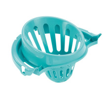 Leifheit 56792 mop Metal, Plastic, Viscose Turquoise, White