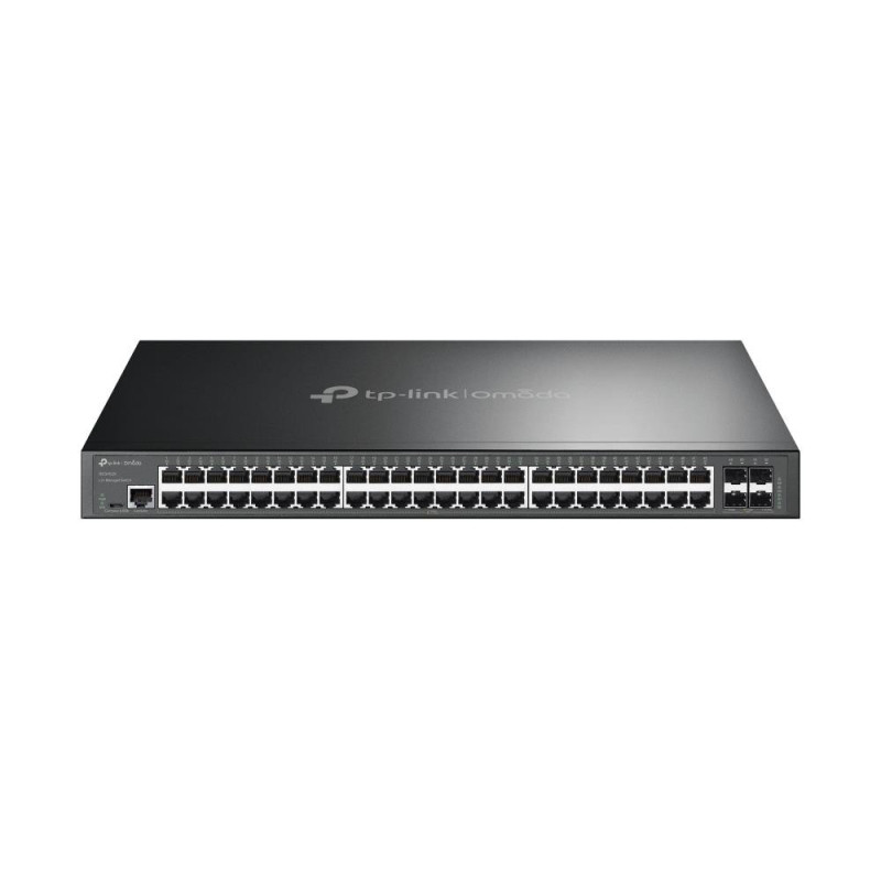Jungiklis, TP-LINK, Omada, TL-SG3452X, L2+ tipas, stovas, 48x10Base-T / 100Base-TX / 1000Base-T, 4xSFP+, 1xConsole, 1, T