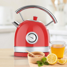 Cecotec Cecotec Thermosense 420 Vintage Light Red, kettle red / stainle