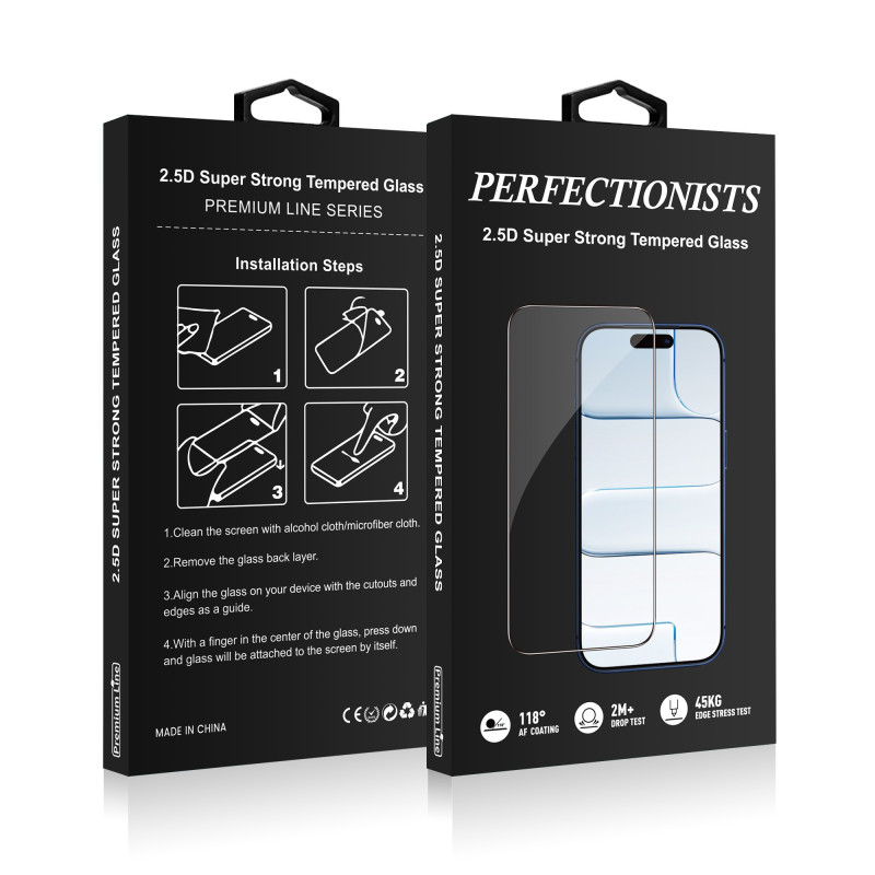 LCD apsauginis stikliukas Perfectionists 2.5D Super Strong Tempered Glass Samsung A165 A16 4G / A166 A16 5G / A175 A17 4