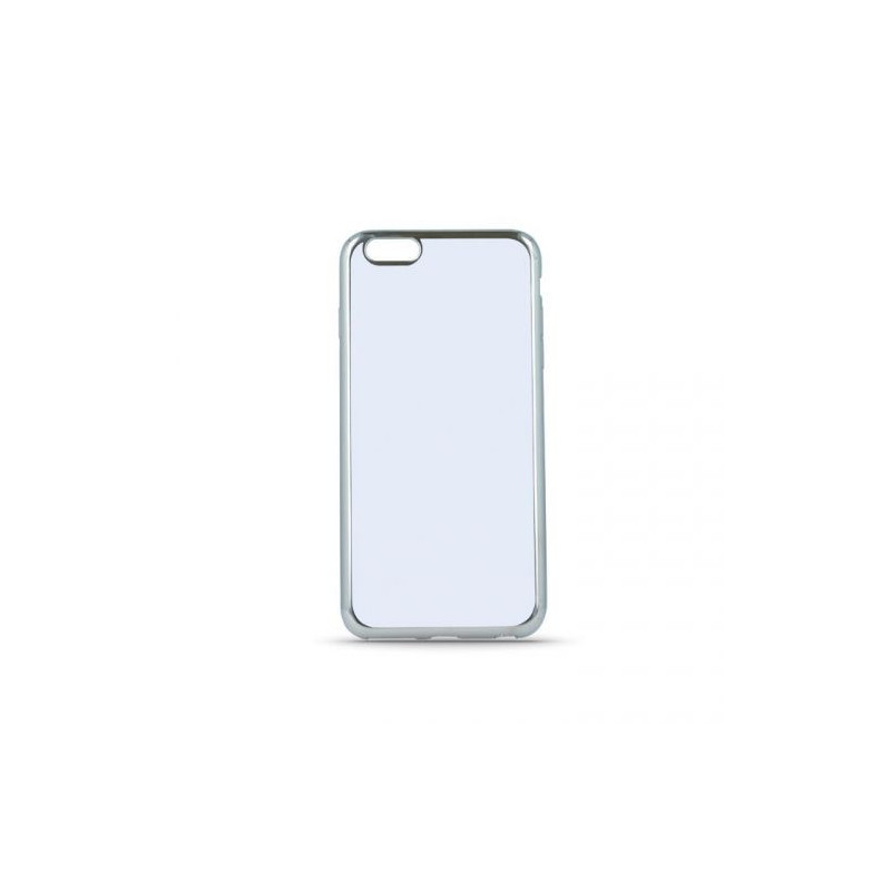 „GreenGo Samsung S7 Edge G935“ TPU hibridinis dėklas, sidabrinis