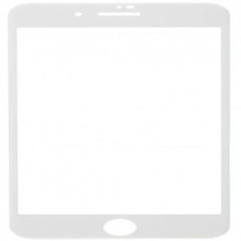 „Evelatus Apple iPhone 7 Plus / 8 Plus“ 2.5D pilnai apsauginis stikliukas, antistatinis, baltas, Japoniškas, klijuojamas