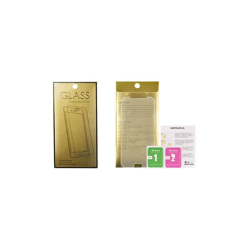 N / A Glass Gold Iphone 6 PLUS / iPhone 7 Plus / iPhone 8 Plus