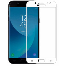 iLike Samsung J3 2017 J330 5D grūdintas stiklas, baltas iLike Samsung J3 2017 J330 5D grūdintas stiklas, baltas