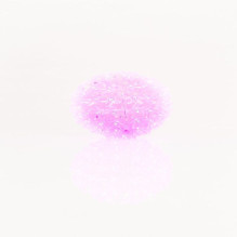 iLike N / A Bumba ar puķēm RS-214 80LED D-13cm Purple