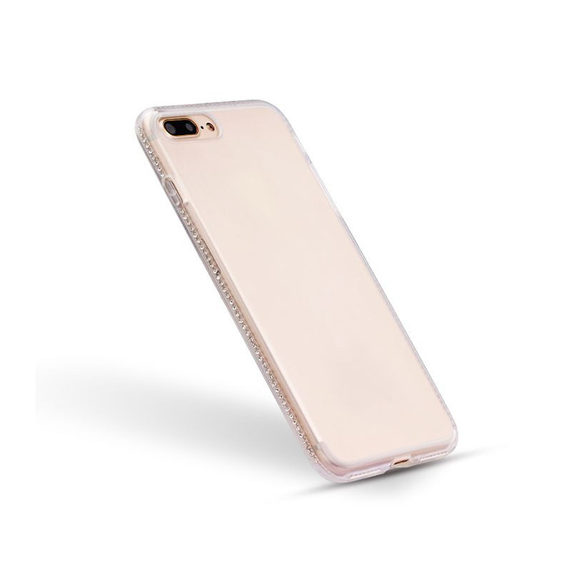 Samsung A5 2016 A510 Deimantinio rėmelio baltas