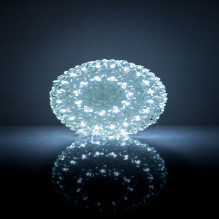 iLike N / A Bumba ar puķēm 465 200LED D-20cm White iLike N / A Bumba ar puķēm 465 200LED D-20cm White