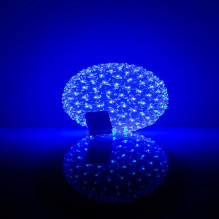 iLike N / A Bumba ar puķēm 465 200LED D-20cm Blue iLike N / A Bumba ar puķēm 465 200LED D-20cm Blue