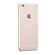 Hoco Apple iPhone 6 plieninis dėklas, dviejų spalvų, baltas