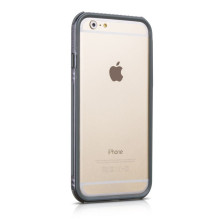 Hoco iPhone 6 apsauginis silikoninis dėklas, atsparus smūgiams, HI-T028, pilkas