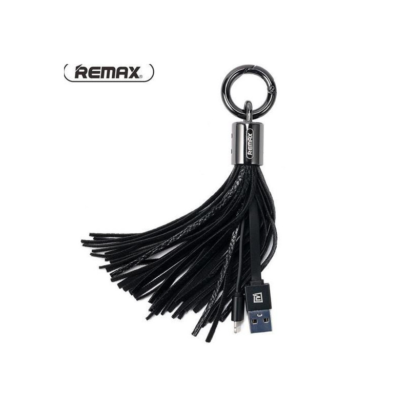 Remax universalus „Tassels“ žiedinis laidas, skirtas „Micro Black“