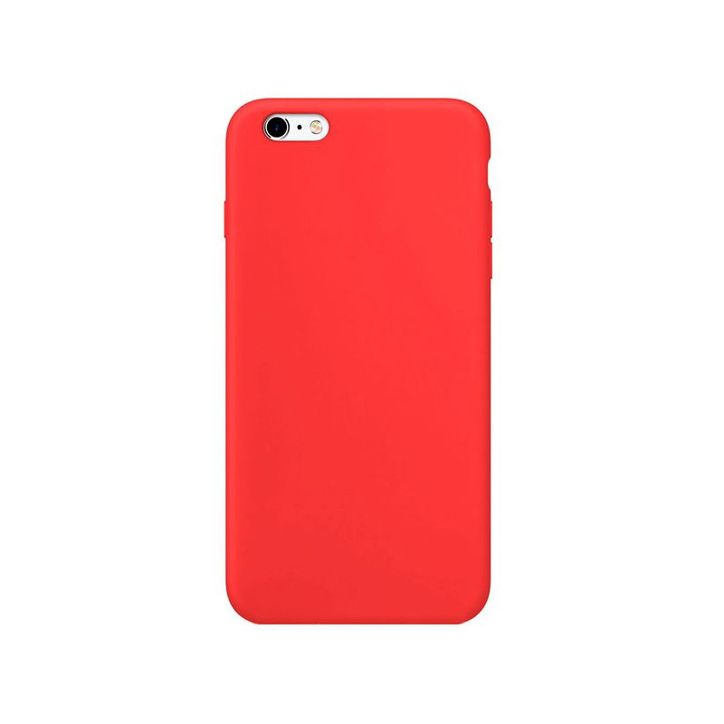 Evelatus Apple iPhone 6 / 6s silikoninis dėklas, minkštas lietimui, TPU, raudonas, su nano technologija